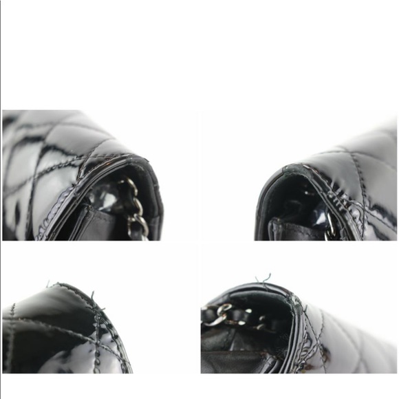 Patent Leather black Chanel quilted WOC - Picture 7 of 8